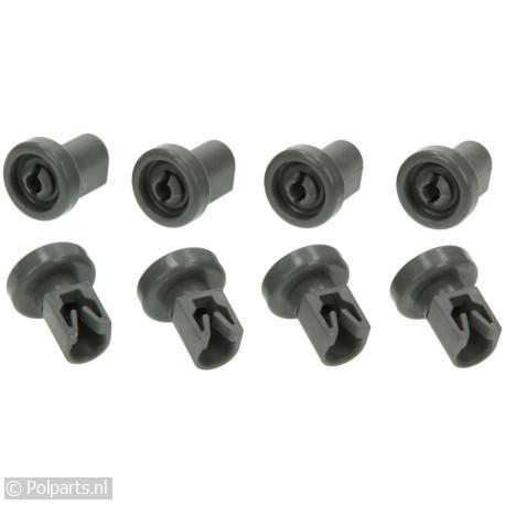 Wiel van bovenkorf 8 Stuks - Universeel - 50286967000 - 30123481 - 30123481001 - 3.01.23.48-1 - 8713411186059 - 8014025009377