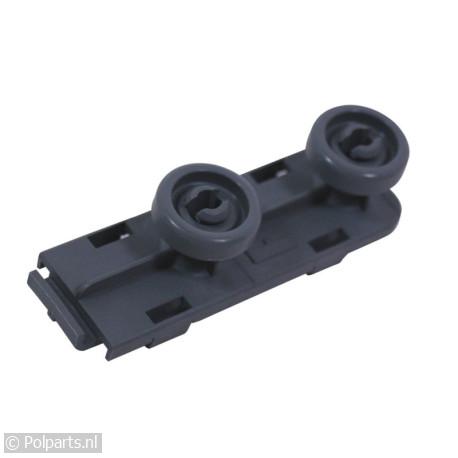 Wiel korfgeleider boven - AEG/Electrolux/Zanussi - 30123550 - 30123550001 - 1561285006 - 3.01.23.55-0 - 7321422388273