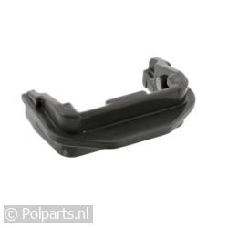 Eindstop Van rail, voorzijde