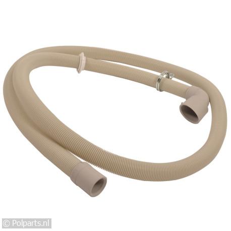 Afvoerslang 2 meter haaks gat 30-24mm - Indesit/Ariston-Blue Air - 30201050 - 8713411120749 - 30201050001 - C00054869 - 54869 - 054869 - J00054869 - 3.02.01.05-0 - 8059131548693