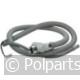 Toevoerslang incl. waterslot C00256554 - Indesit/Ariston-Blue Air - C00372679 - J00372679 - 30201060 - 8713411120756 - 30201060001 - 3.02.01.06-0 - 372679
