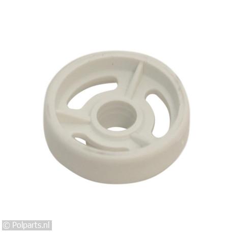 Wiel van rek - Indesit/Ariston-Blue Air - 30223050 - 8713411120909 - 30223050001 - C00056347 - J00056347 - 3.02.23.05-0 - 56347