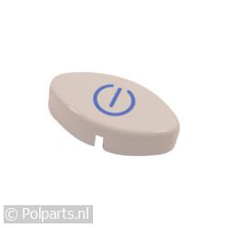 Knop aan/uit drukknop wit