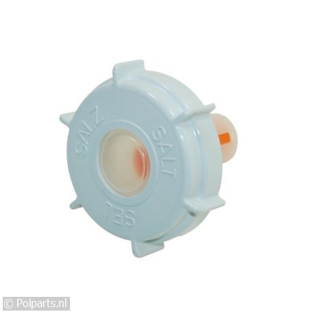 Dop van zoutvat -bajonet- - Bauknecht/Whirlpool - 30342370 - 8713411122156 - 30342370001 - 481246279906 - 3.03.42.37-0