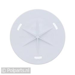 Afdekplaatje rond 7,7cm