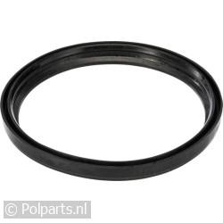 Afdichtingsrubber tussen pomphuis en filter