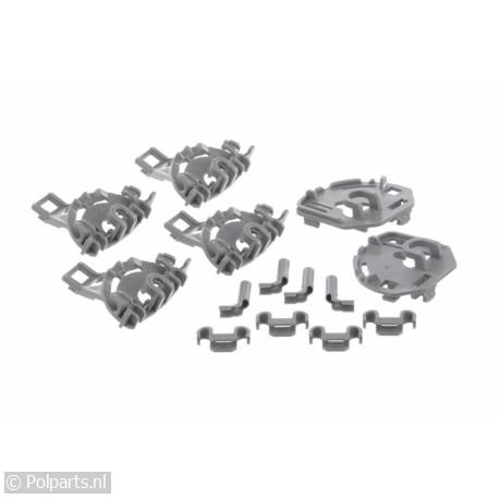 LagerSet voor inzet onderkorf 00418675 - Bosch/Siemens - 30523590 - 8713411122866 - 30523590001 - 00418675 - 3.05.23.59-0 - 418675