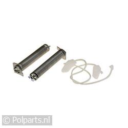 Deurbalans 2x veer en 2x touwtje