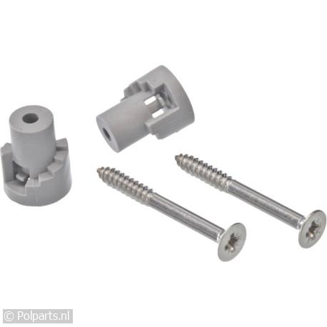 BevestigingsSet zijpaneel - Bosch/Siemens - 30533060 - 30533060001 - 00622861 - 3.05.33.06-0 - 622861 - 8713411186349