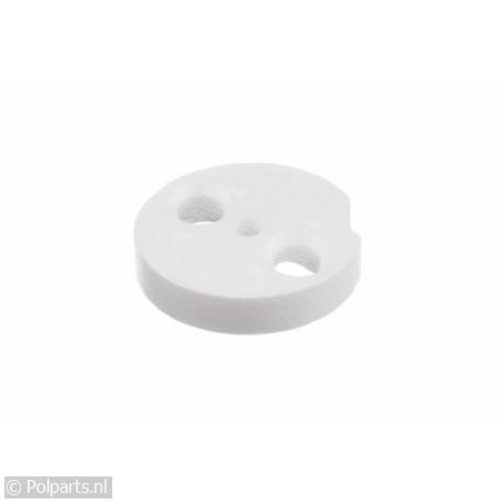 Vlotter rond met 3 gaten -schuim- - Bosch/Siemens - 30536010 - 8713411123269 - 30536010001 - 00165301 - 3.05.36.01-0 - 165301