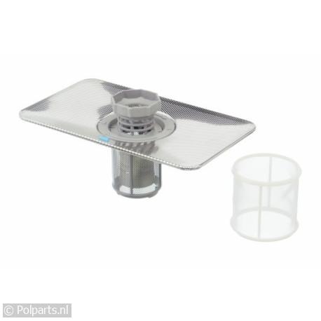 Filter zeef fijn met microfilter - Bosch/Siemens - 30537300 - 8713411123313 - 30537300001 - 00435650 - 3.05.37.30-0 - 435650