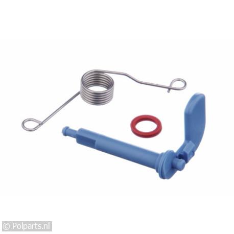 Ontspanner van zeepbakdeksel - Bosch/Siemens - 30541310 - 5021879185938 - 30541310001 - 00166630 - 3.05.41.31-0 - 166630