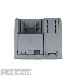 Zeepbak met glansmiddelunit