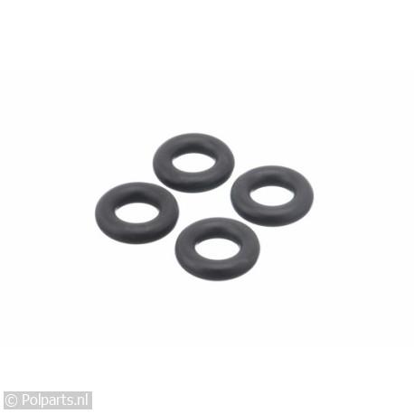 Afdichtingsrubber van waterontharder 4 Stuks - Bosch/Siemens - 30543240 - 8713411123665 - 30543240001 - 00166878 - 3.05.43.24-0 - 166878