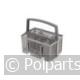 Bestekbak 6 vaks met handvat - Bosch/Siemens - 30545270 - 8713411123740 - 30545270001 - 00668270 - 4242001240009 - 3.05.45.27-0 - 11057829 - 11018806