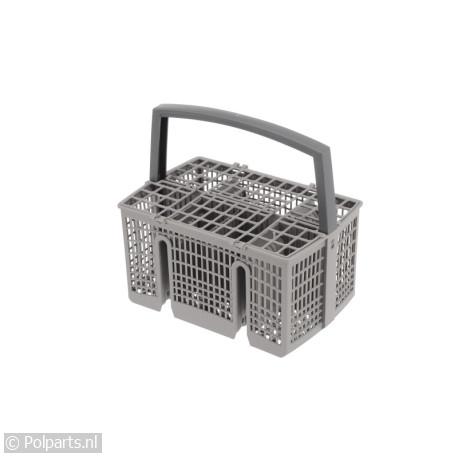 Bestekbak 6 vaks met handvat - Bosch/Siemens - 30545270 - 8713411123740 - 30545270001 - 00668270 - 4242001240009 - 3.05.45.27-0 - 11057829 - 11018806