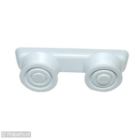 Wiel onderkorf met houder - Atag/Etna/Pelgrim - 30623040 - 8713411125119 - 30623040001 - 244865 - 88020807 - 3.06.23.04-0