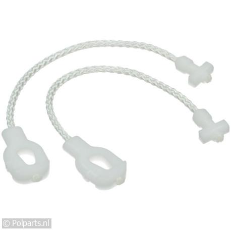 Touwtjes en plastichouder - Atag/Etna/Pelgrim - 30631010 - 8713411125218 - 30631010001 - 16990 - 88013215 - 32X1853 - 3.06.31.01-0