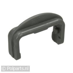 Eindstop van bovenste rail