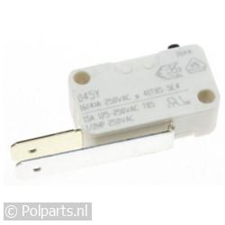 Microschakelaar deursluiting