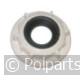 Moer van standpijp met rubber - Indesit/Ariston-Blue Air - 32214100 - 8713411125980 - 32214100001 - C00144315 - 54862 - 054862 - J00144315 - 3.22.14.10-0 - 144315 - 8052476443159