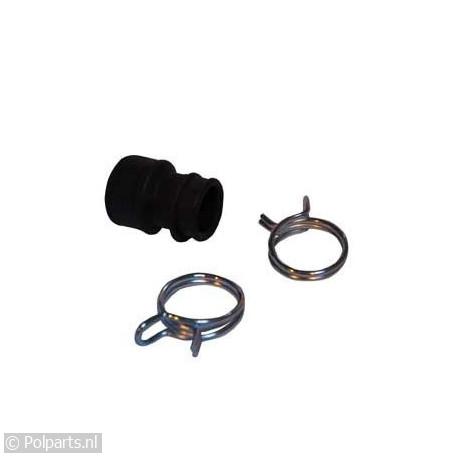 Slang circulatiepomp met klem - Bauknecht/Whirlpool - 32704310 - 8713411127076 - 32704310001 - 481253029447 - 3.27.04.31-0