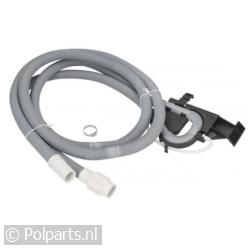 Afvoerslang 3,75 meter compleet met ventiel