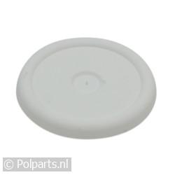 Dop van mantel wit 6,3cm