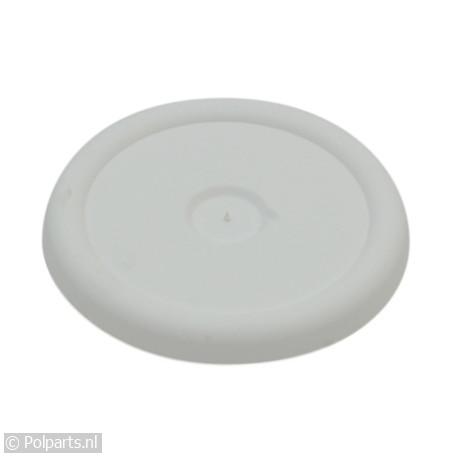 Dop van mantel wit 6,3cm - Bauknecht/Whirlpool - 32714360 - 8713411127281 - 32714360001 - 481246278998 - 3.27.14.36-0