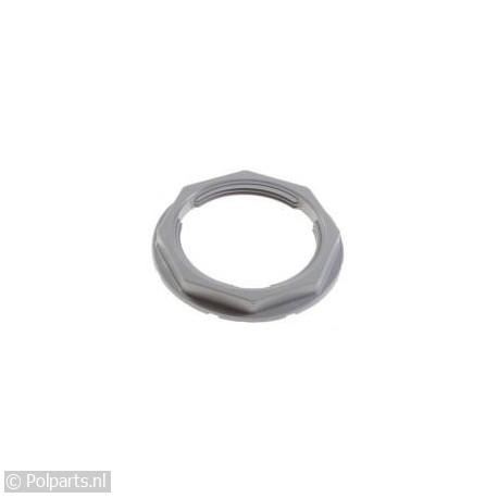 Dichting - moer van zoutvat kunststof - Bauknecht/Whirlpool - 32742420 - 32742420001 - 481010516412 - 3.27.42.42-0 - 8713411187094