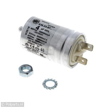 Condensator 4uF - Bauknecht/Whirlpool - 32750020 - 8713411127908 - 32750020001 - 481212118277 - 3.27.50.02-0