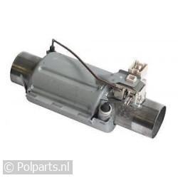 Verwarmingselement cilinder doorstroom