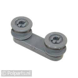 Wiel van korf met houder