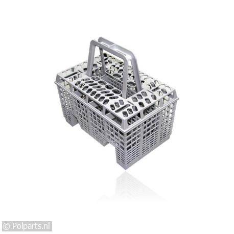 Bestekbak 10 vaks met handvat - AEG/Electrolux/Zanussi - 34245040 - 8713411130021 - 34245040001 - 1118228004 - 3.42.45.04-0