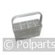 Bestekbak smal met handvat 8 vaks - AEG/Electrolux/Zanussi - 34245050 - 8713411130038 - 34245050001 - 1524746300 - 3.42.45.05-0