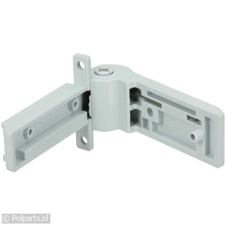 Scharnier van vriesvakklep -compleet- - Dometic - 40131080 - 8713411130656 - 40131080001 - 2412125003 - 4.01.31.08-0 - 241212500