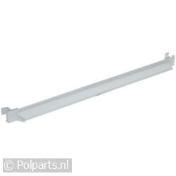 Strip van glasplaat achterzijde