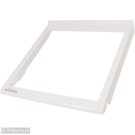 Frame houder van onderste lade - Bauknecht/Whirlpool - 40345480 - 8713411132957 - 40345480001 - 481050210902 - 4.03.45.48-0