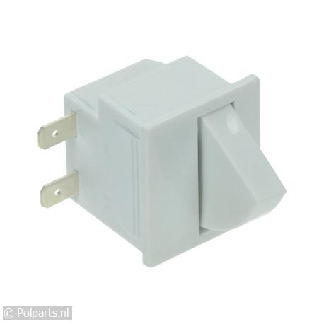 Schakelaar verlichting -koelgedeelte- - Bauknecht/Whirlpool - 40354010 - 8713411132971 - 40354010001 - 481010398859 - 4.03.54.01-0
