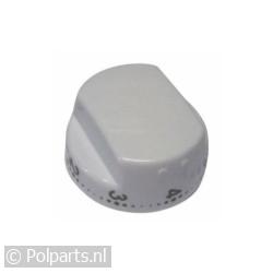 Knop van thermostaat wit