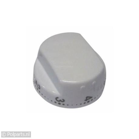 Knop van thermostaat wit - Bauknecht/Whirlpool - 40361010 - 8713411133169 - 40361010001 - 481241078172 - 4.03.61.01-0