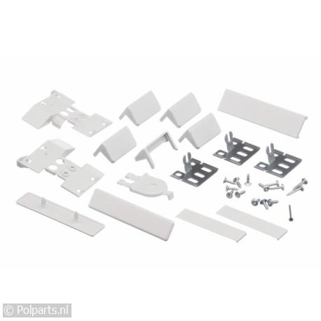 BevestigingsSet voor koelkastdeur - Bosch/Siemens - 40529040 - 40529040001 - 00491368 - 4.05.29.04-0 - 491368 - 8713411187438