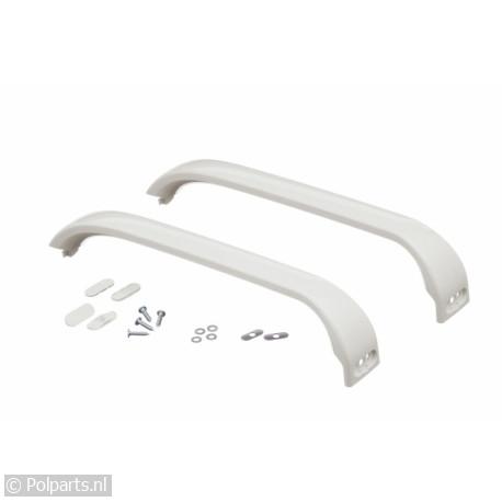 Handgreep 30.5cm Wit gebogen - Bosch/Siemens - 40529320 - 00369542 - 40529321 - 8713411133442 - 40529321001 - 4.05.29.32-1