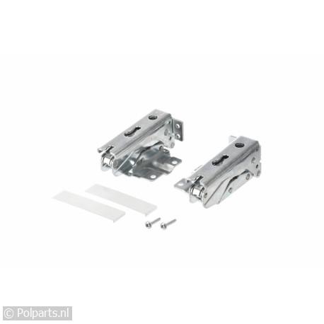 Scharnier metaal Set van 2 Stuks - Bosch/Siemens - 40531320 - 8713411133756 - 40531320001 - 00481147 - 4.05.31.32-0 - 481147