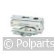 Scharnier metaal - Bosch/Siemens - 40531470 - 40531470001 - 00750252 - 4.05.31.47-0 - 750252 - 8713411187476