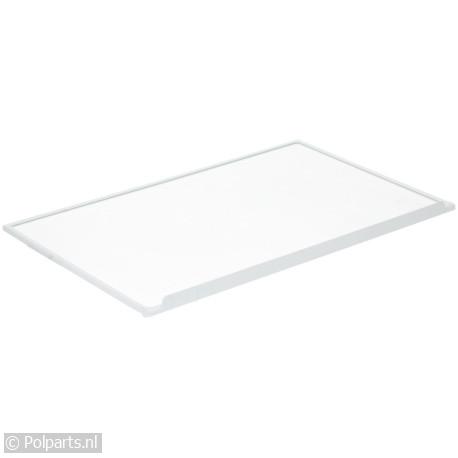 Glasplaat met strip 500 x 323 x 4mm - Bosch/Siemens - 40544060 - 8713411134098 - 40544060001 - 00670907 - 4.05.44.06-0 - 670907