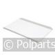 Glasplaat met strip 470x302mm - Bosch/Siemens - 40544080 - 8713411182112 - 40544080001 - 00447339 - 4.05.44.08-0 - 447339