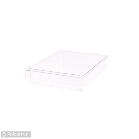 Bakje schaal 00654584 transparant 300x212x56mm - Bosch/Siemens - 40544790 - 8713411134180 - 40544790001 - 00654584 - 4.05.44.79-0 - 654584