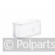 Klep van botervak transparant - Bosch/Siemens - 40545740 - 8713411134968 - 40545740001 - 00265206 - 4.05.45.74-0 - 265206