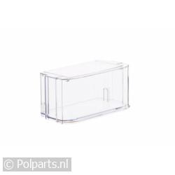 Klep van botervak transparant